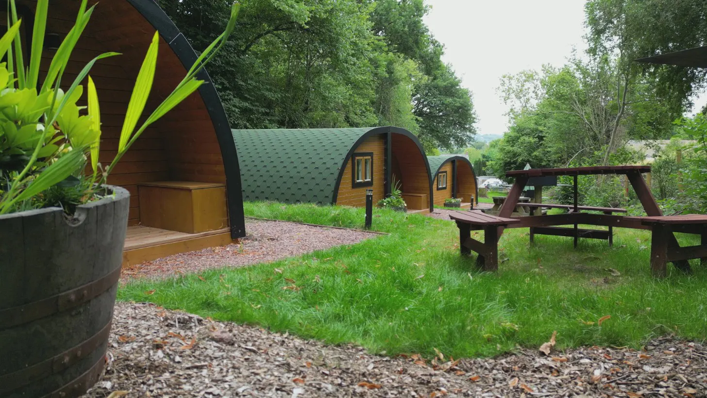 Luxury Glamping Pods | Traditional Sauna