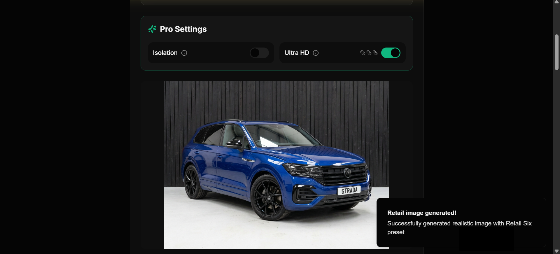 Strada.works - Screenshot 4 showing product features and functionality