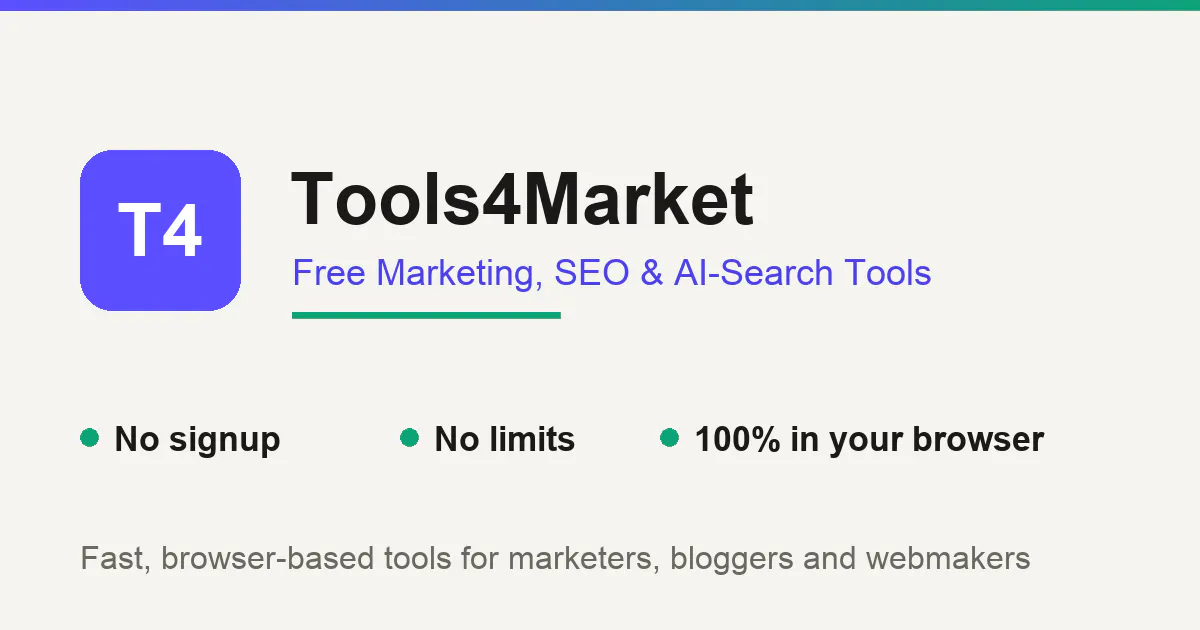Tools4Market