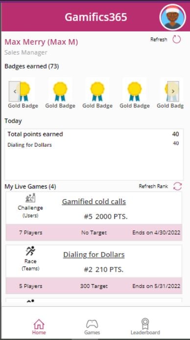 Gamifics365 - 역학을위한 게임 화 365 CRM 사용자 - Gamifics365 미디어 3
