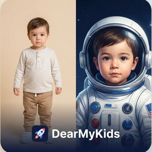 Dear My Kids logo