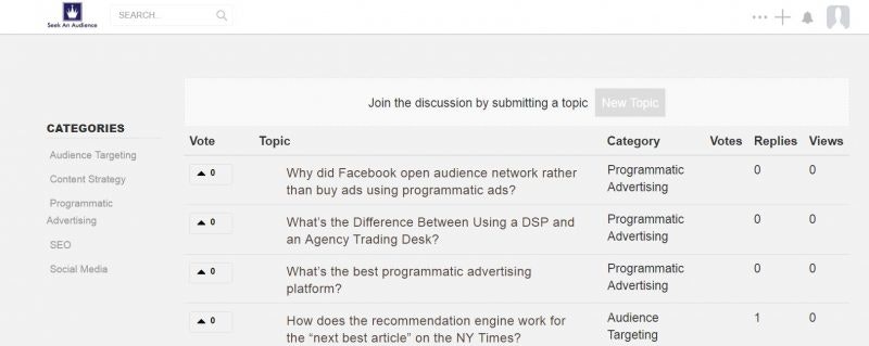 Seek An Audience gallery image