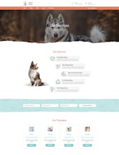 Pet Shop Website Template gallery image
