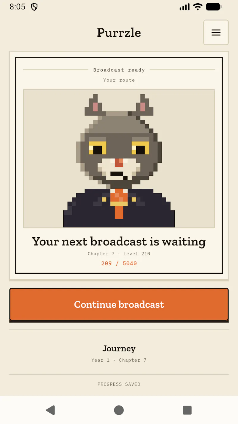 Purrzle screenshot 1