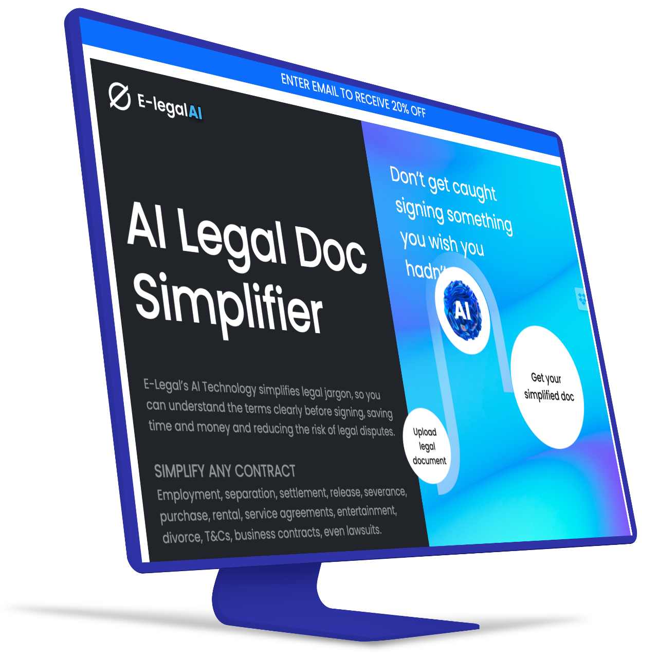 Media E-legal ai - Fahami mana -mana dokumen undang -undang dalam beberapa minit 2