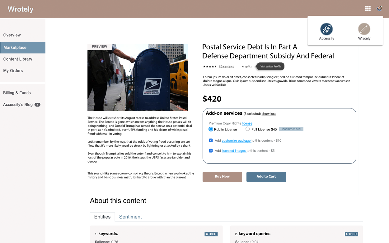 Wrotely gallery image