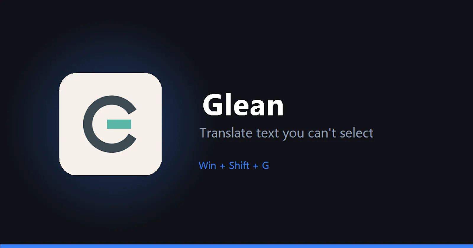 Glean screenshot 1