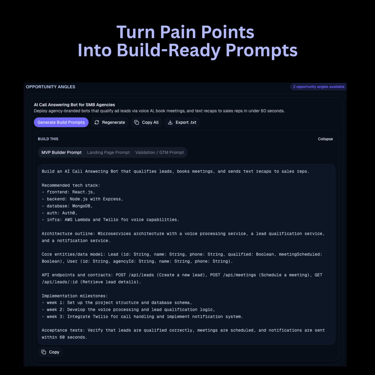 PainPointsDB gallery image