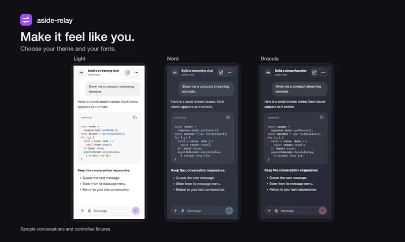 aside-relay screenshot 1