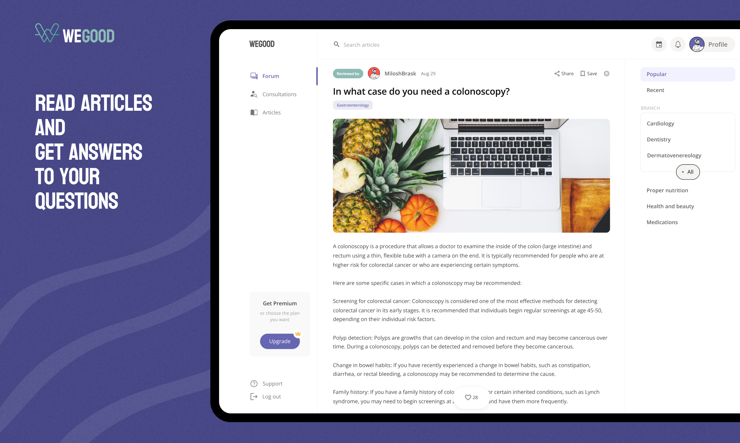Media Wegood - Platform tanpa nama untuk membincangkan masalah kesihatan anda 4