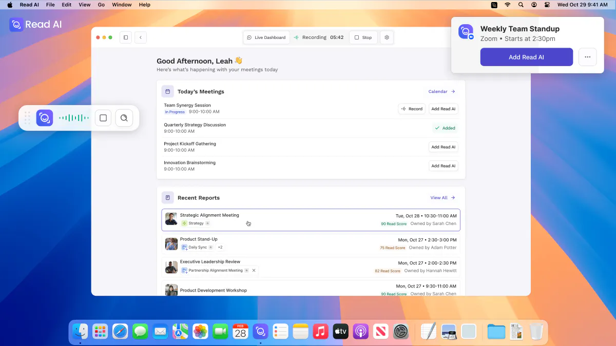 Read AI for Desktop