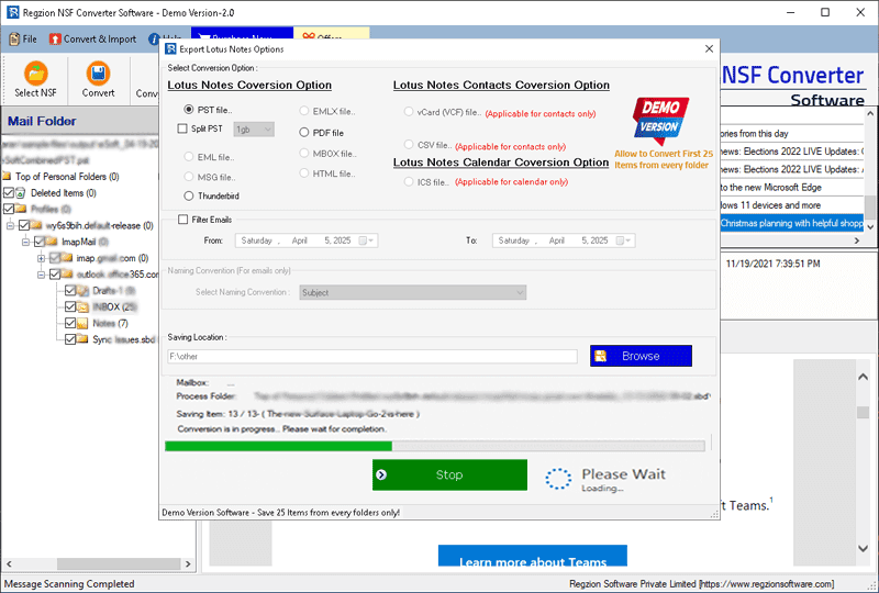 Regzion OST Converter Software gallery image