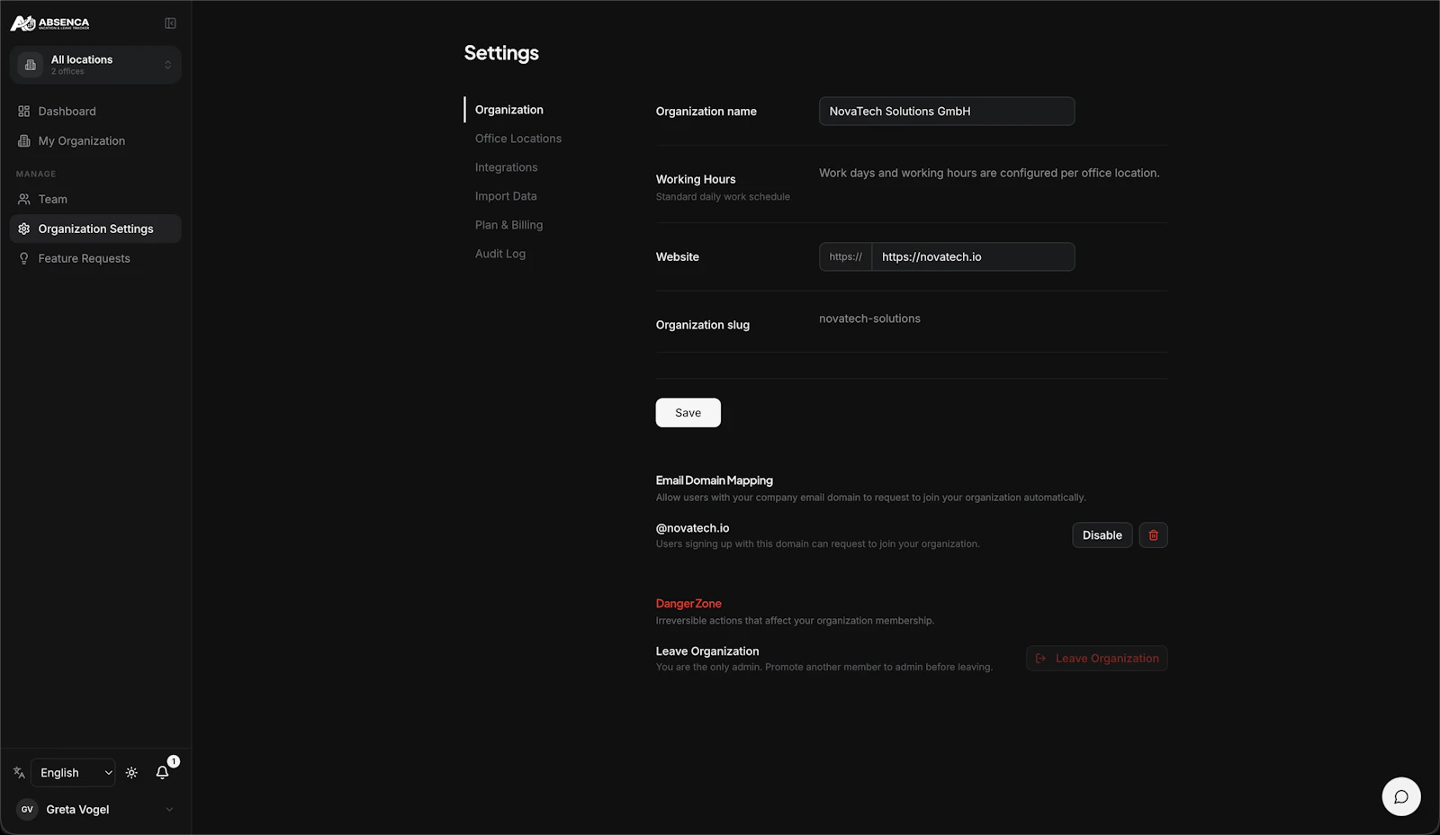 Absenca screenshot 6