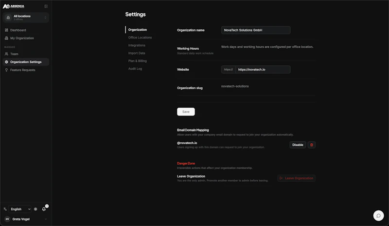 Absenca screenshot 6
