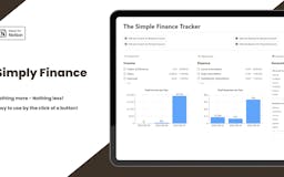 The Simple Finance Tracker media 3