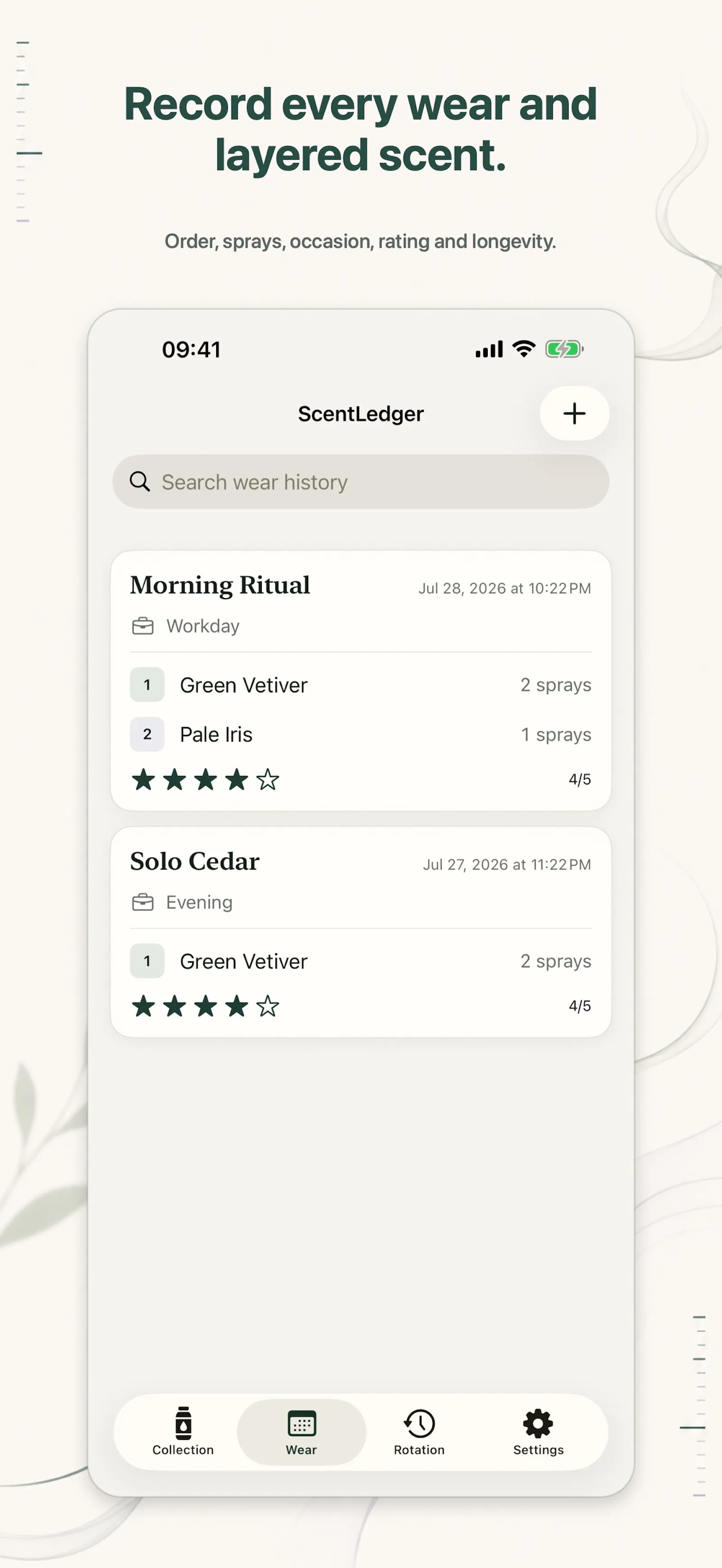 ScentLedger: Fragrance Log screenshot 2