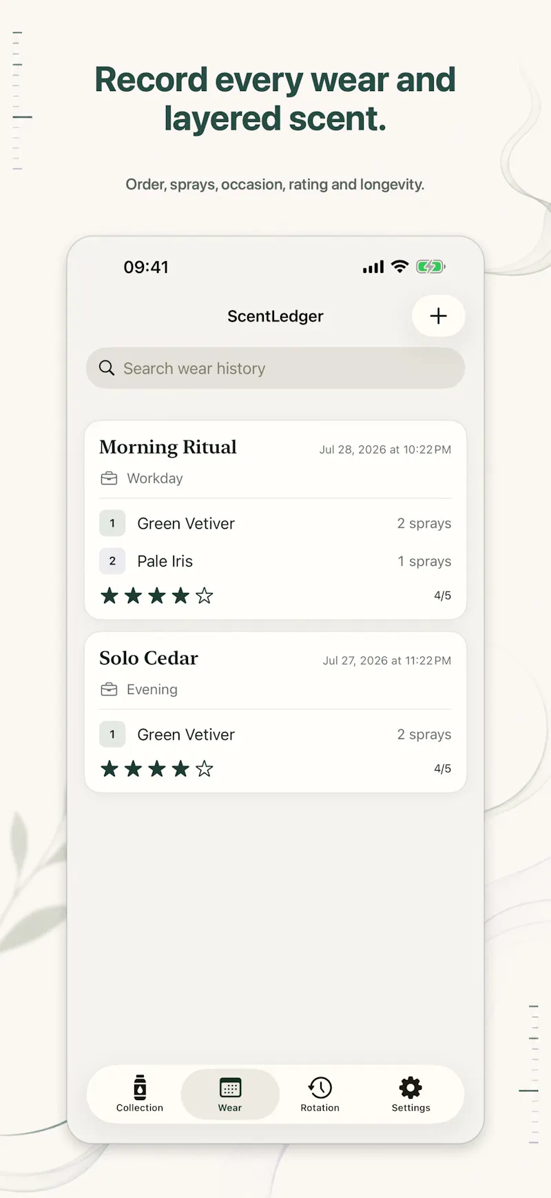 ScentLedger: Fragrance Log screenshot 2