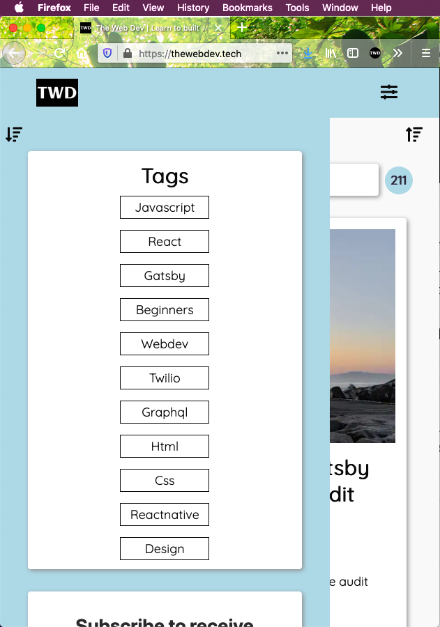 The Web Dev gallery image