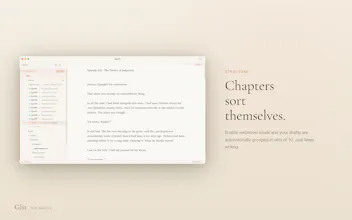 Glit – Web Novel Writing Editor gallery image