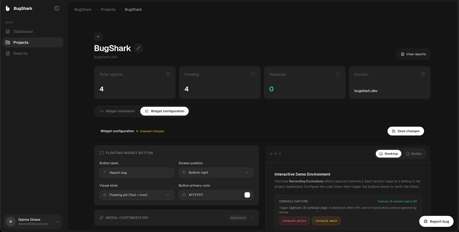 BugShark screenshot 4