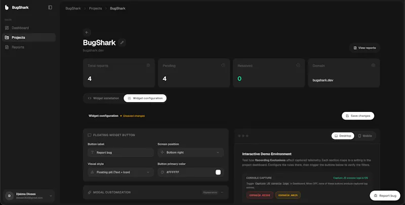 BugShark screenshot 4
