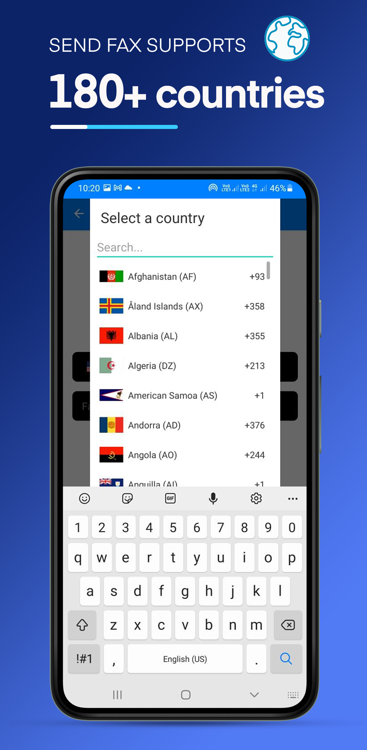 Fax - Stuur fax van telefoon - Stuur faxdocumenten met deze fax -app voor Android. media 4