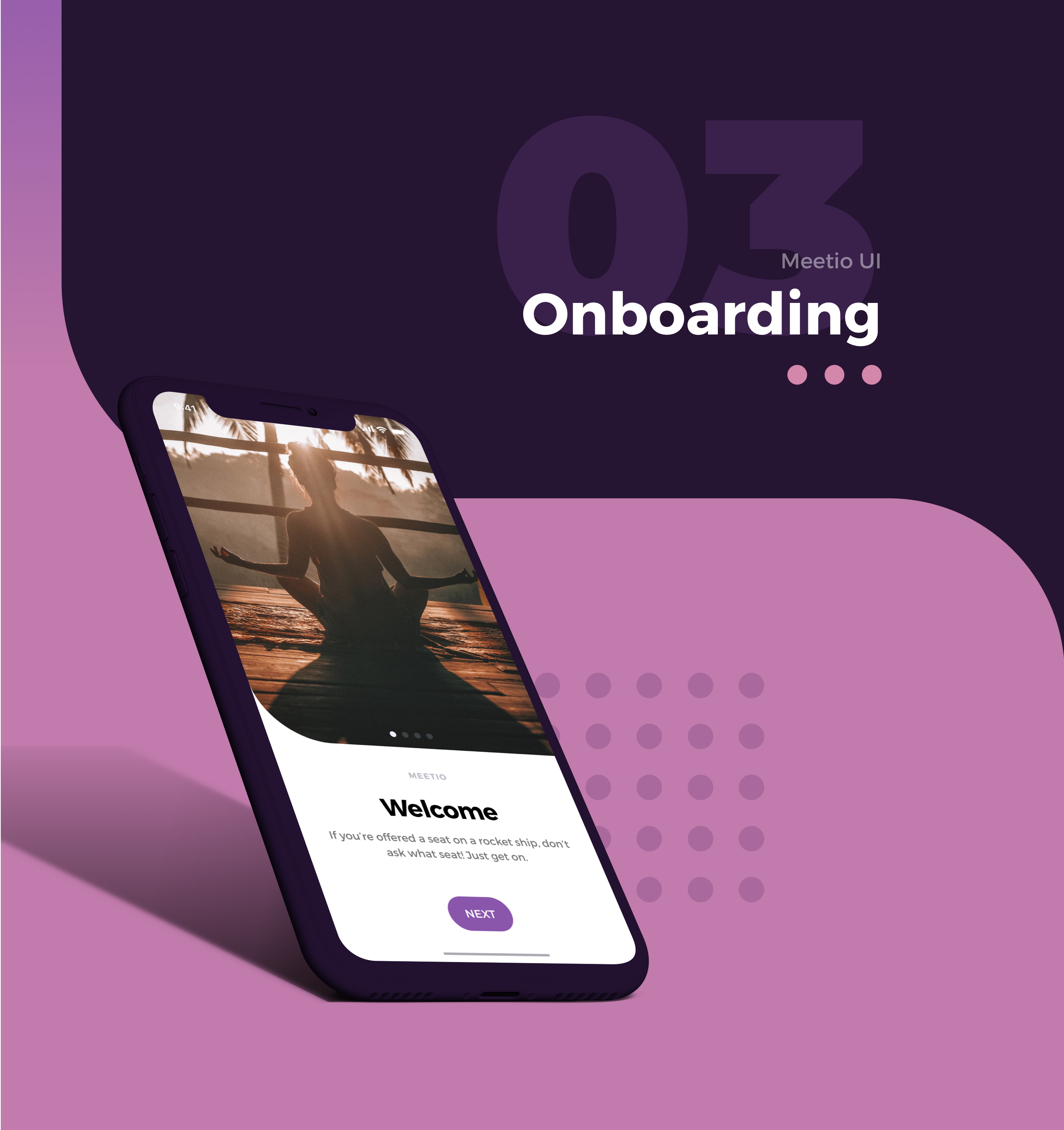 Social Meet Up UI-kit for Adobe XD gallery image