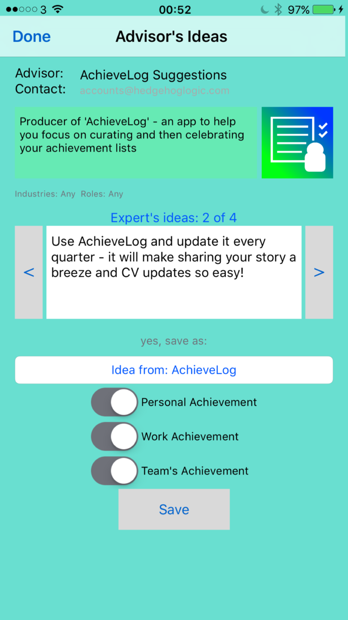 AchieveLog gallery image