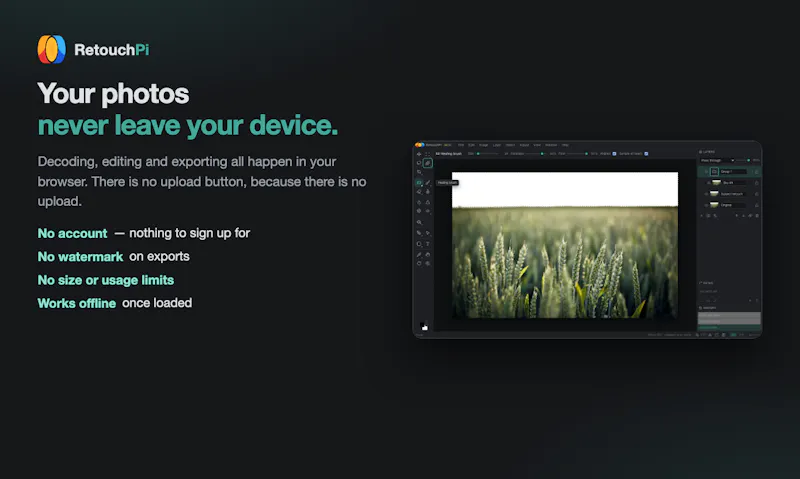 RetouchPi screenshot 8
