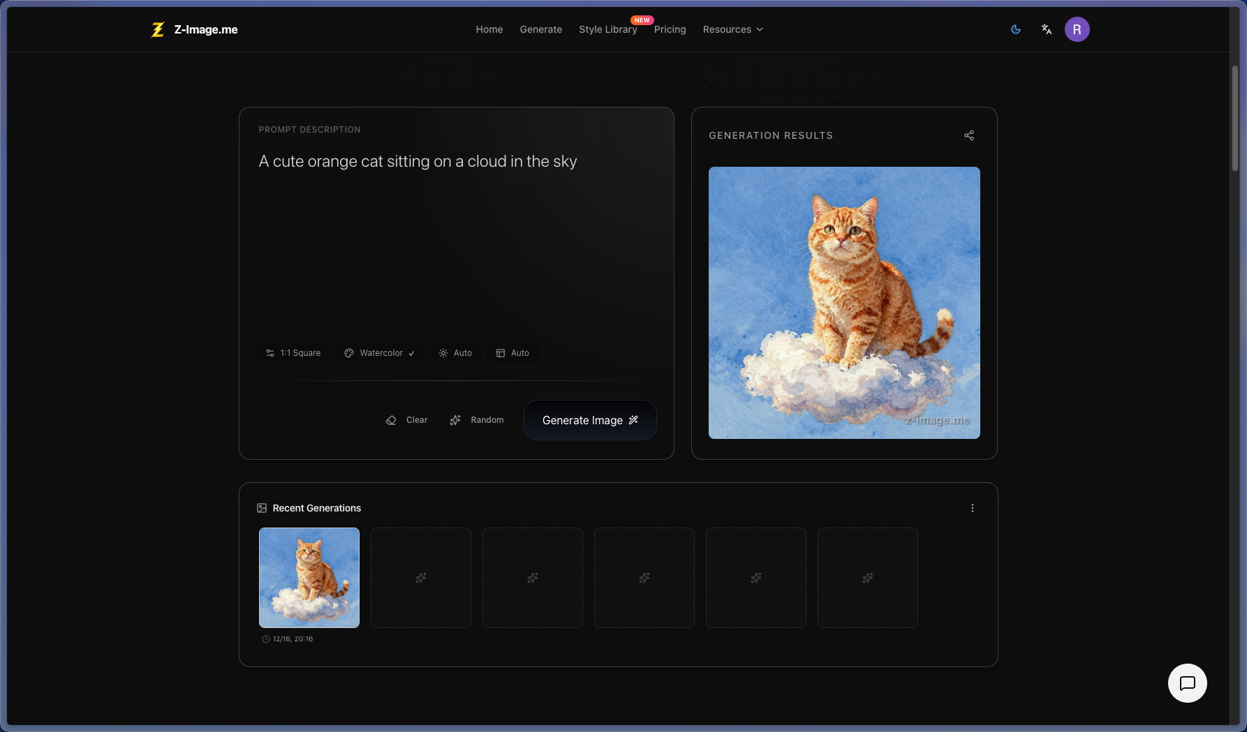 z-image gallery image