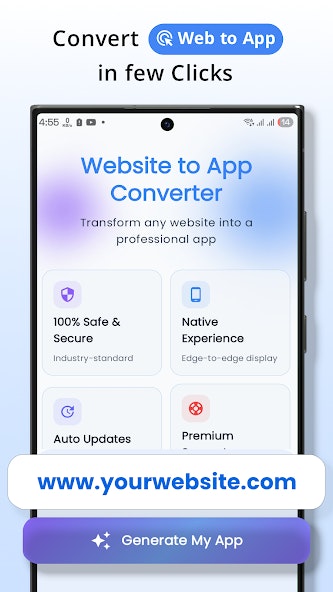 Web to App Converter media 1