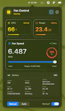 SoloFan — mac fan control & monitoring gallery image