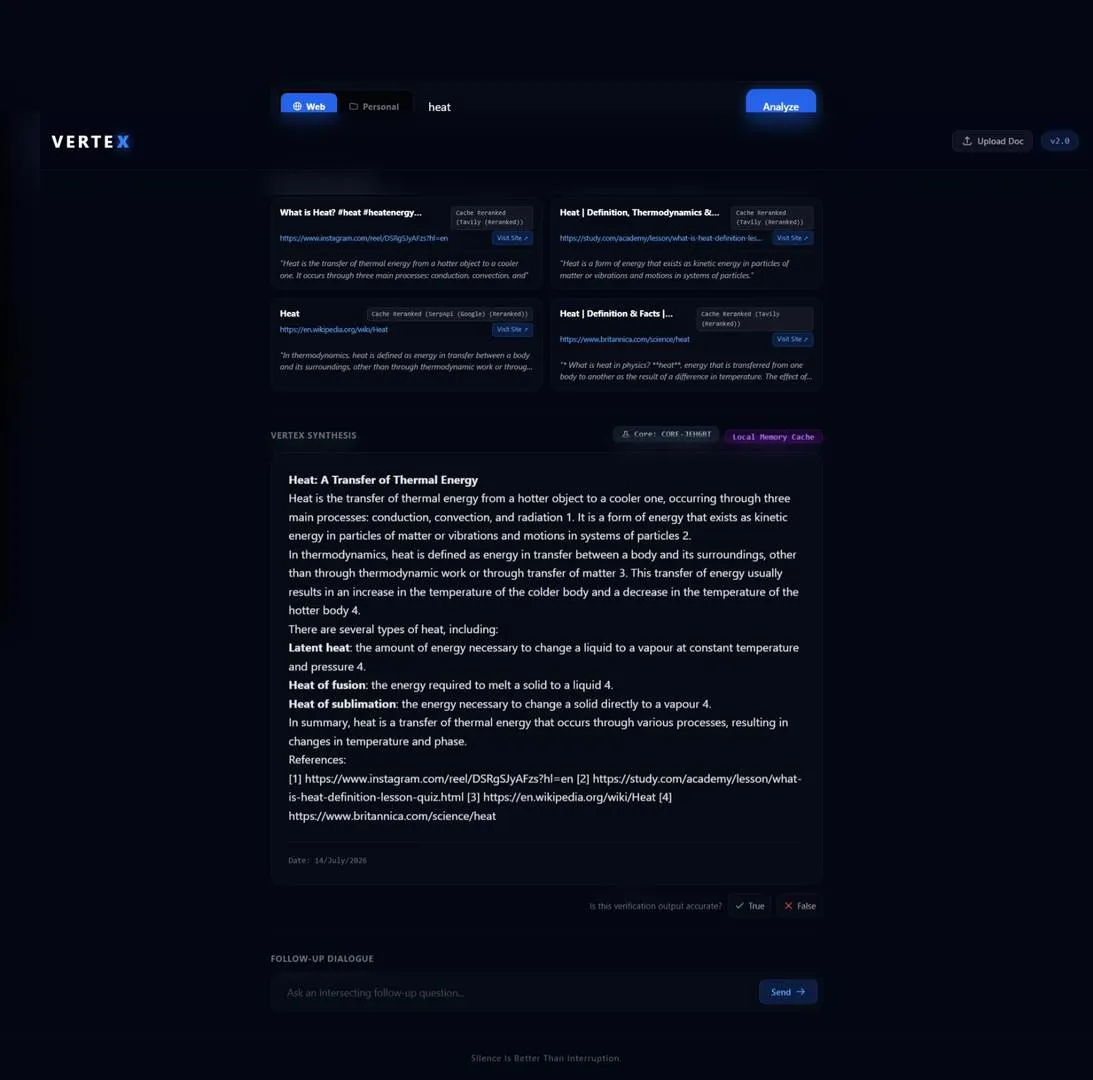 Vertex Silence Search gallery image