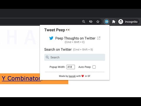 Tweet Peep gallery image