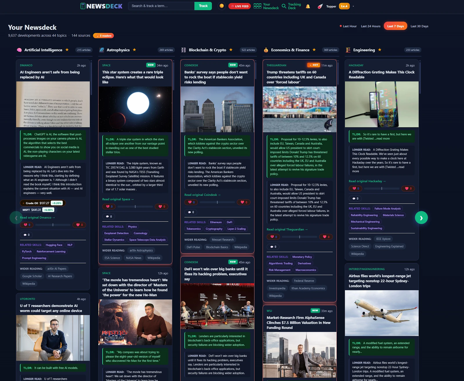 Newsdeck.live launches TODAY! screenshot 2