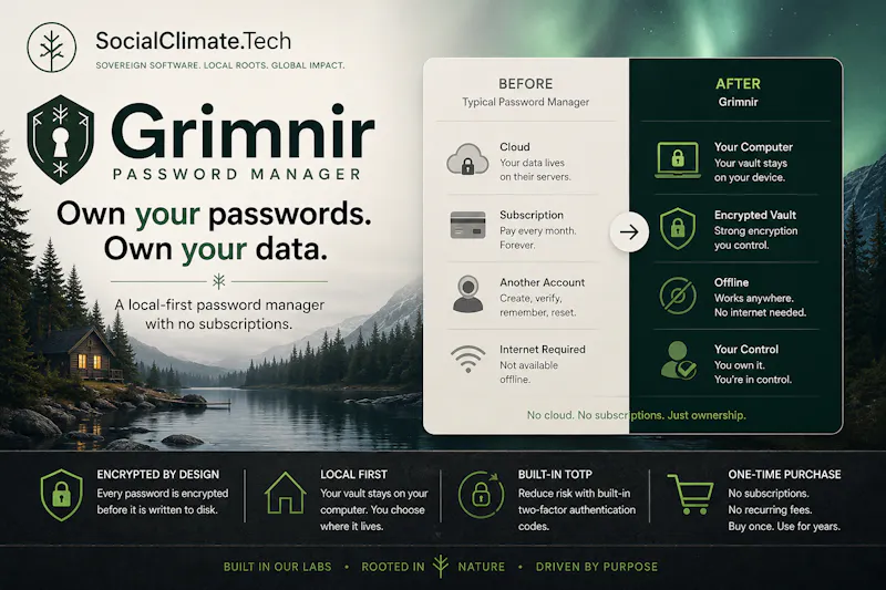 Grimnir Password Manager screenshot 2
