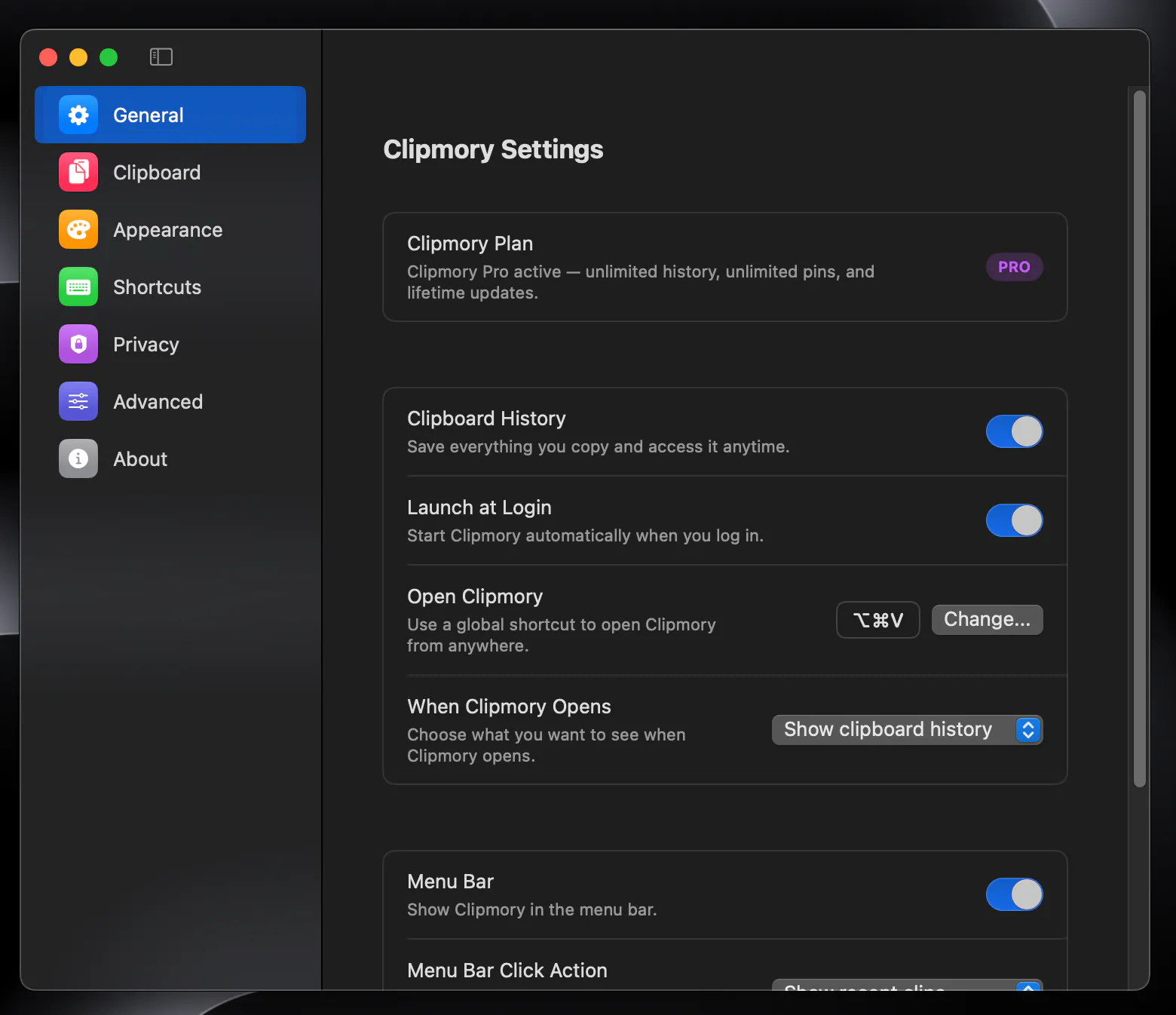 Clipmory — Clipboard History for Mac  gallery image
