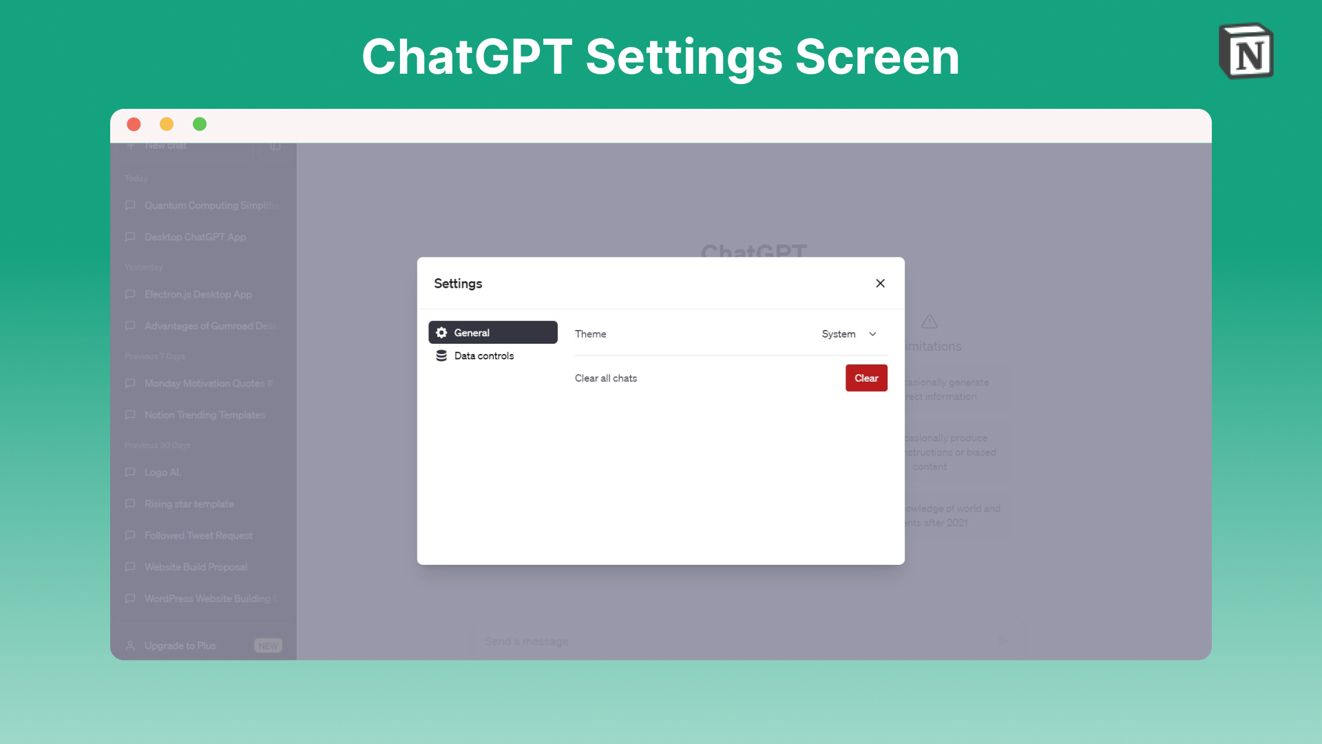 CHATGPT Desktop Hub - Conversazioni senza soluzione di continuità, direttamente dal tuo desktop media 6