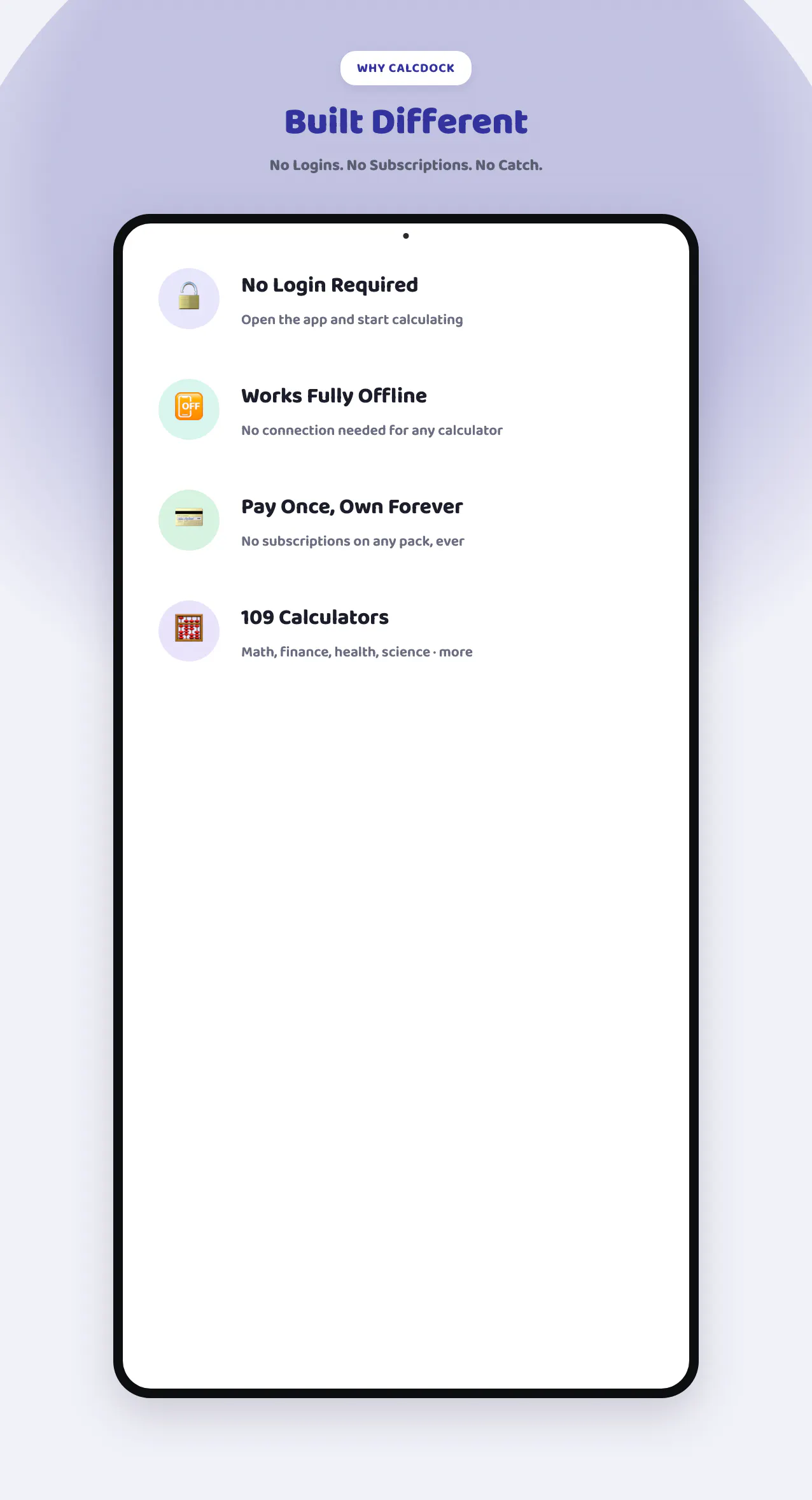 CalcDock: Calculators & Tools gallery image