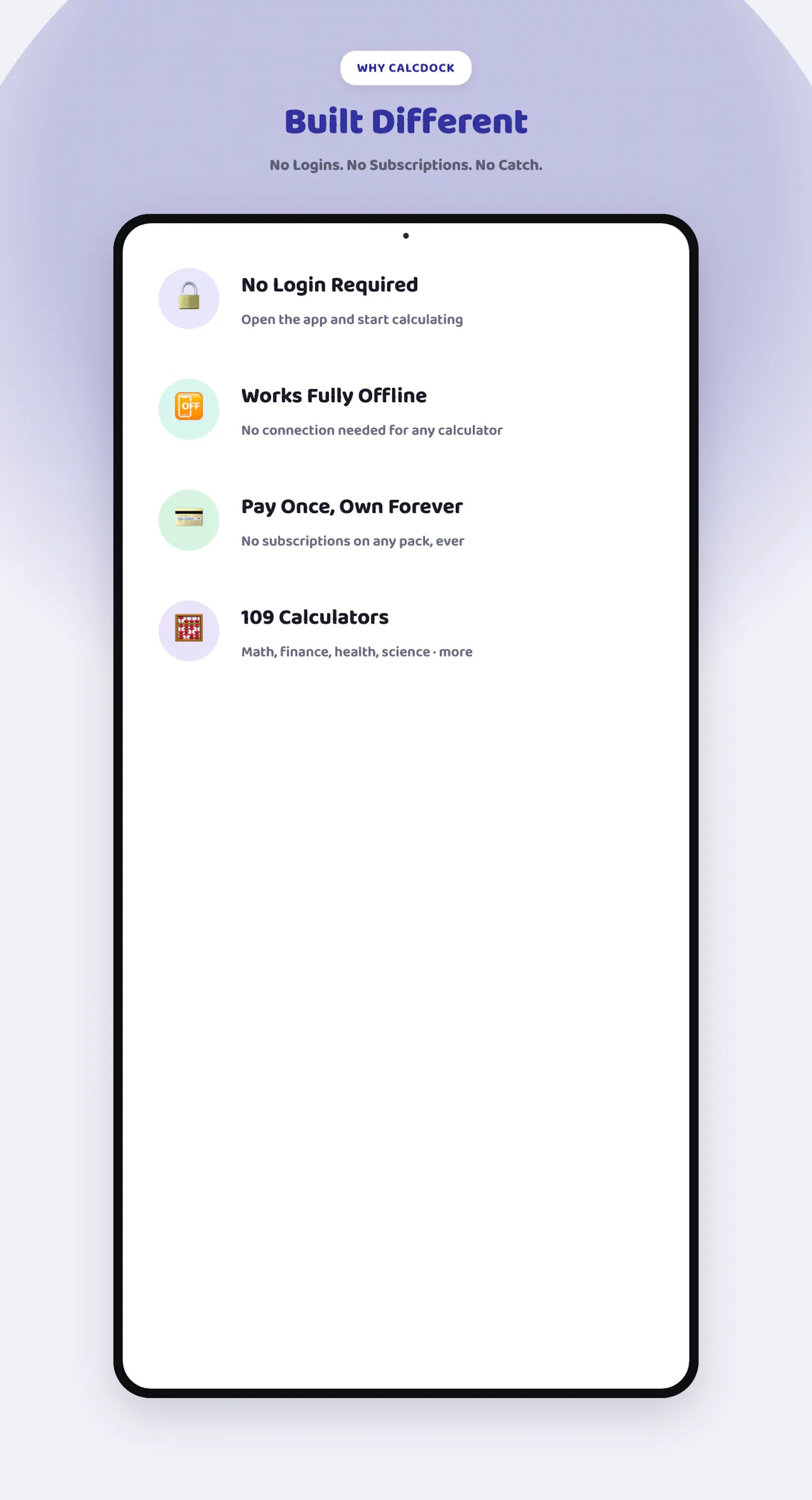 CalcDock: Calculators & Tools screenshot 3