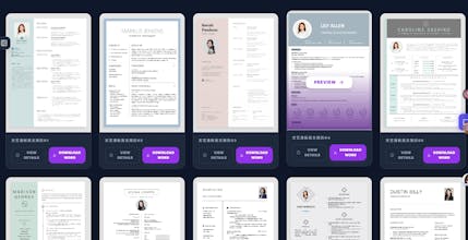 Resume Template gallery image