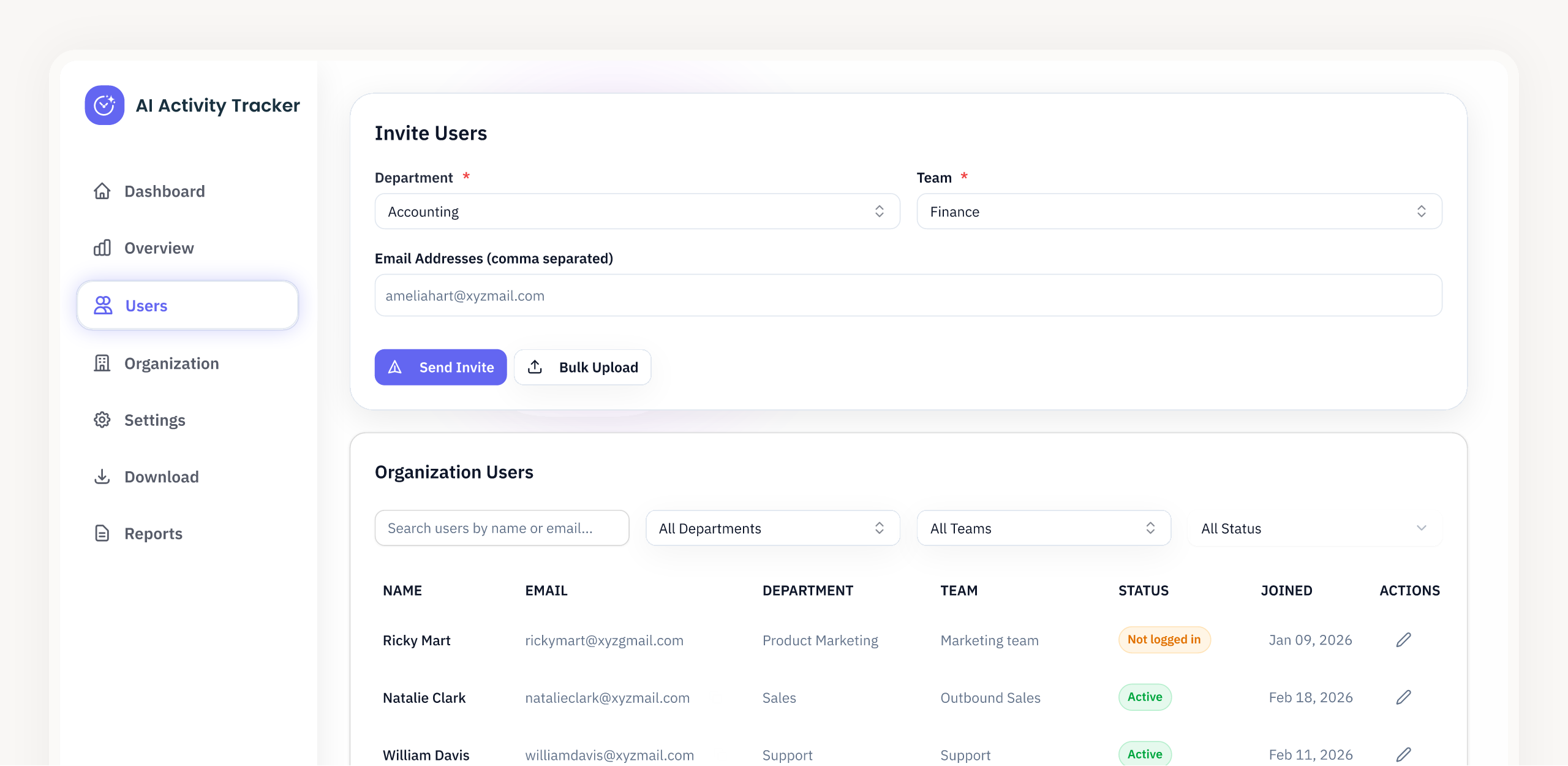 AI Activity Tracker gallery image
