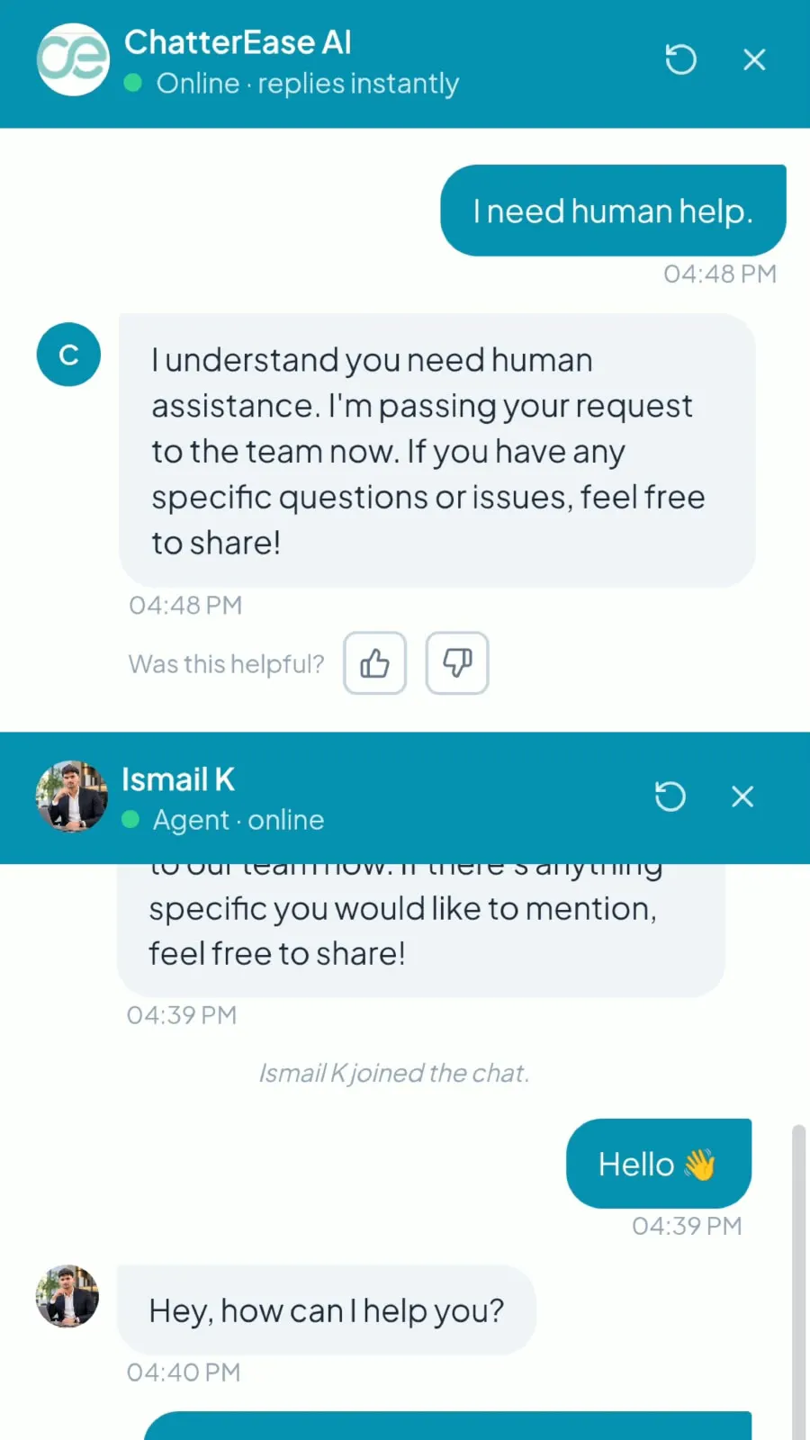 ChatterEase - AI Customer Support Agent  gallery image