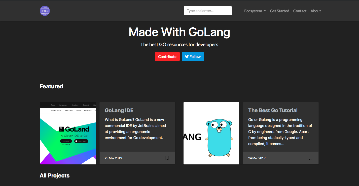 Madewithgolang gallery image
