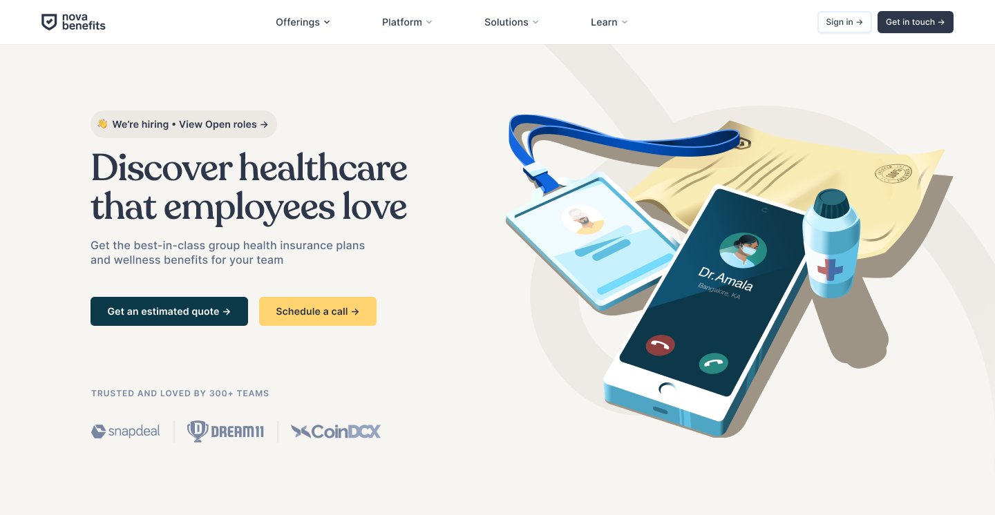 Nova Benefits - Discover healthcare that employees love media 3