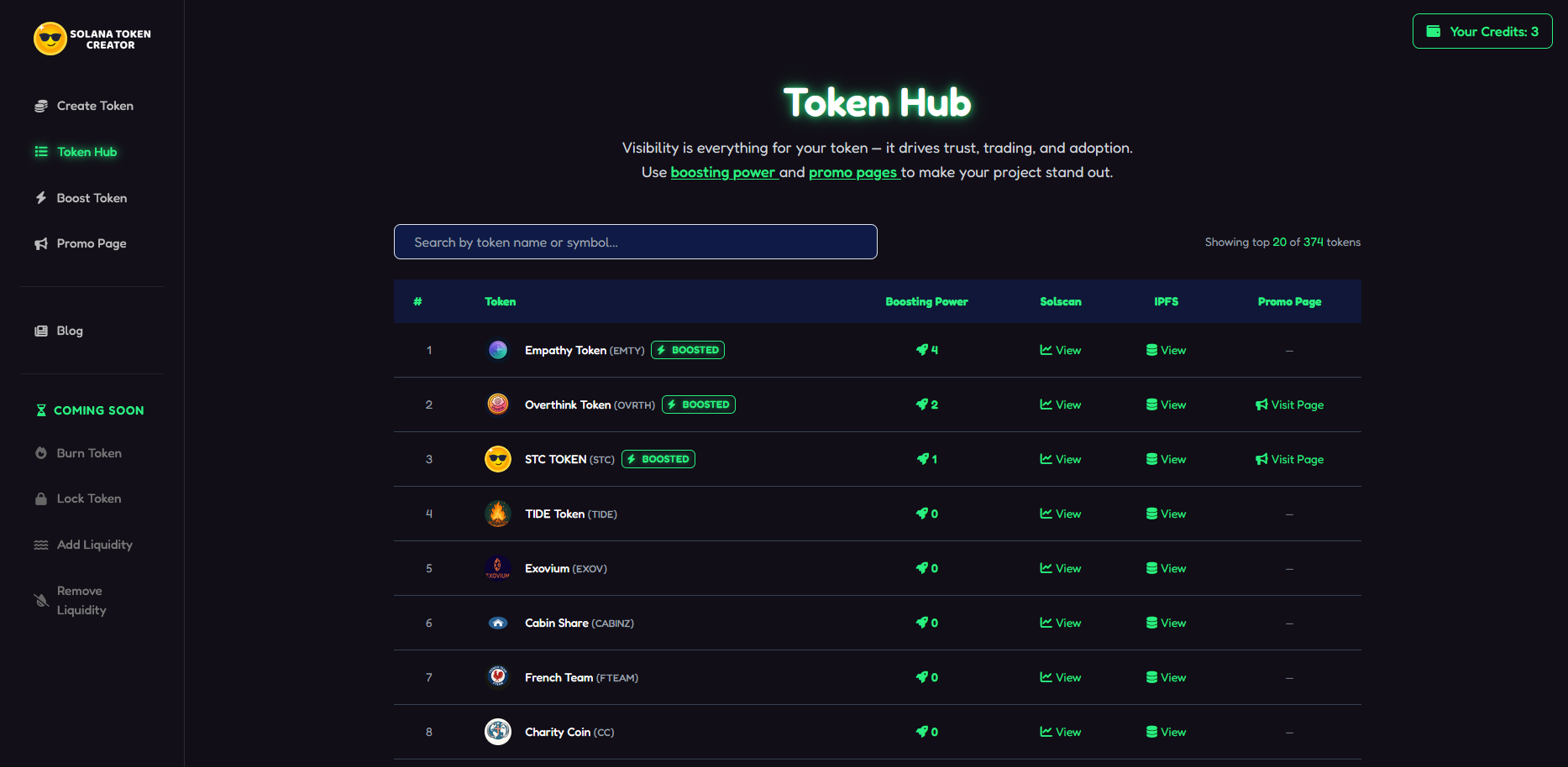 Solana Token Creator gallery image