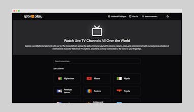 IPTV PLAY | Free Online IPTV Web Player gallery image