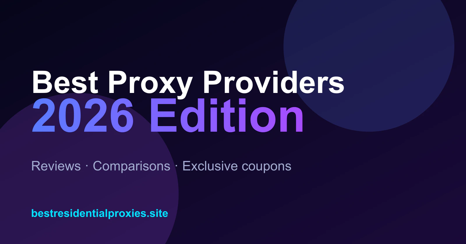 best residential proxies screenshot 2