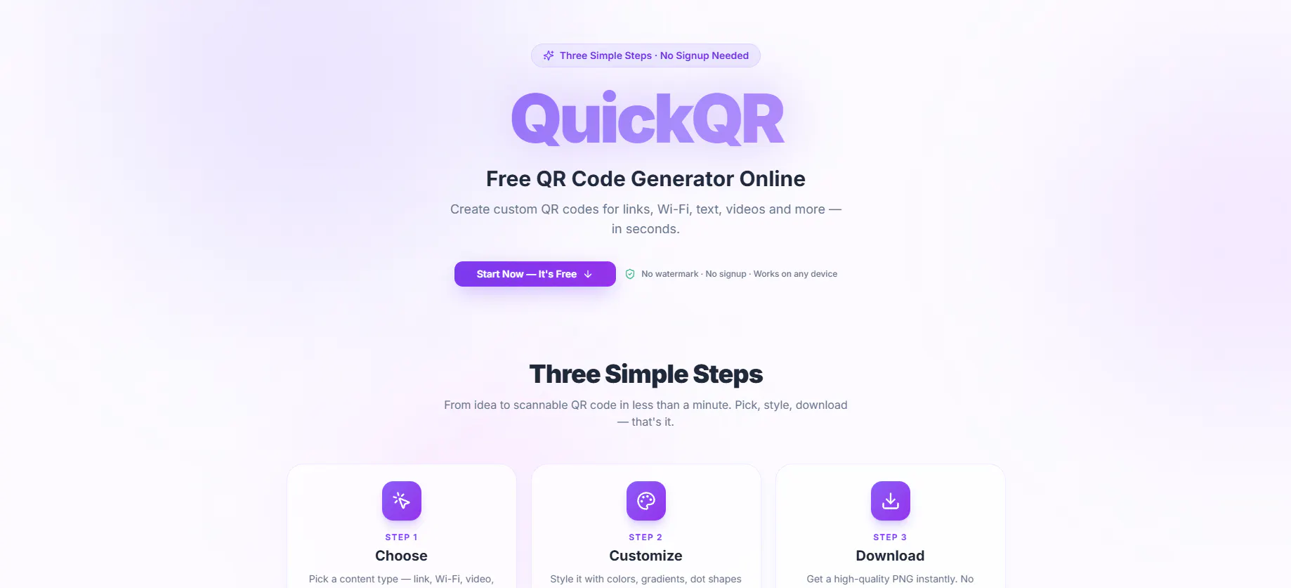 QuickQR gallery image