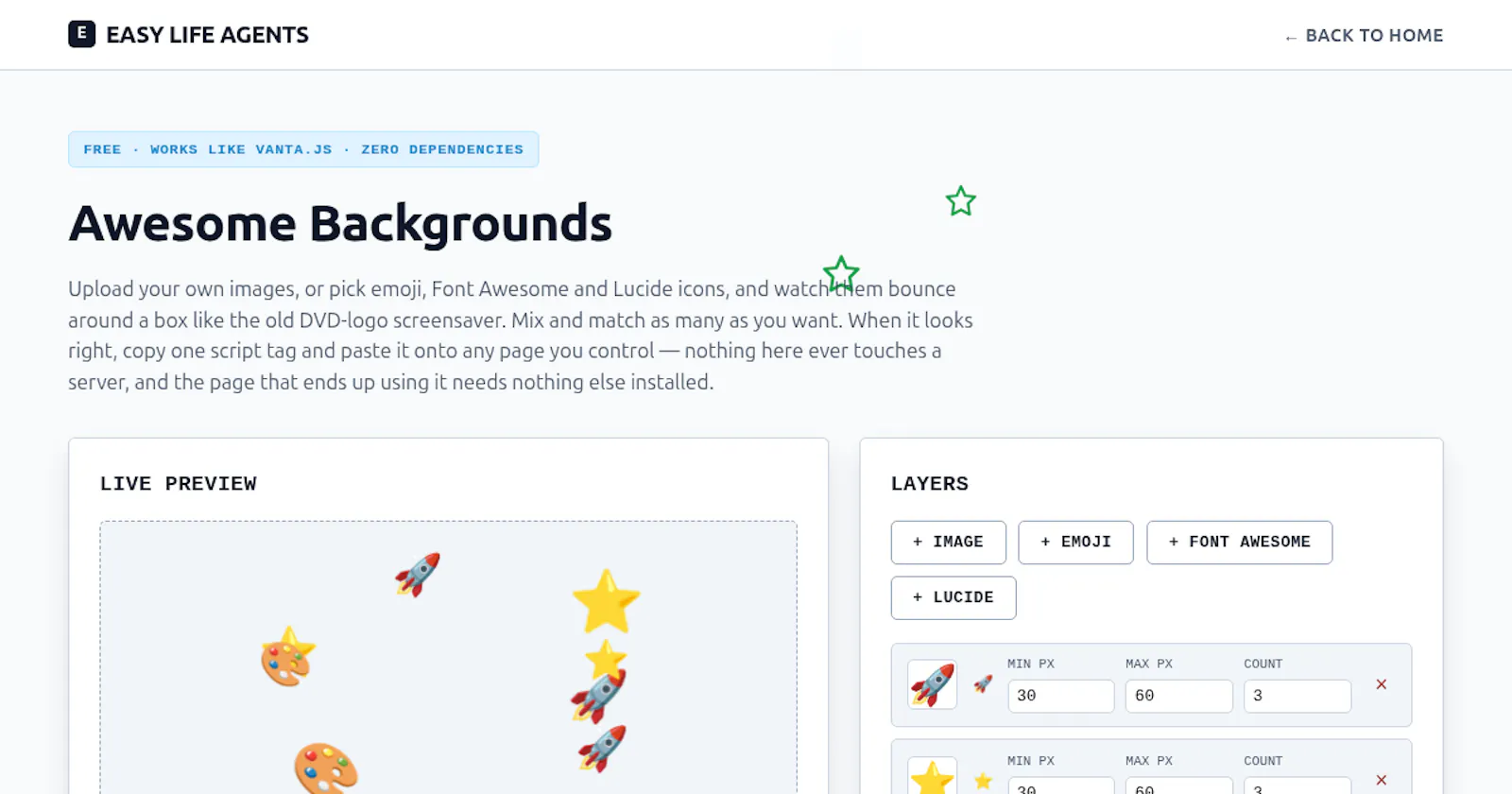 Awesome Backgrounds screenshot 1
